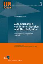 Zusammenarbeit von Interner Revision und Abschlussprüfer