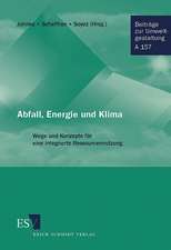 Abfall, Energie und Klima