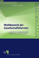 Wettbewerb der Gesellschaftsformen