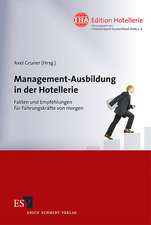 Management-Ausbildung in der Hotellerie