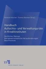 Handbuch Aufsichts- und Verwaltungsräte in Kreditinstituten