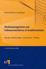 Risikomanagement und Frühwarnverfahren in Kreditinstituten