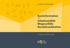 Kurzinformation über Arbeitsunfälle Wegeunfälle Berufskrankheiten