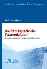 Die fremdsprachliche Textproduktion