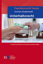 Familienrecht heute - - Unterhaltsrecht