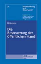 Die Besteuerung der öffentlichen Hand