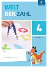 Welt der Zahl 4. Arbeitsheft. Allgemeine Ausgabe