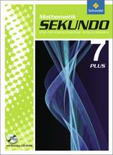 Sekundo 7. Schulbuch. Mathematik Plus mit CD-ROM. Differenzierende Schulformen