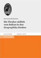 Die Thraker südlich vom Balkan in den Geographika Strabos