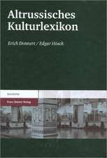 Donnert, E: Altrussisches Kulturlexikon