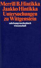 Untersuchungen zu Wittgenstein