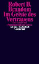 Im Geiste des Vertrauens