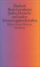 Juden, Deutsche und andere Erinnerungslandschaften