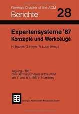 Expertensysteme ’87 Konzepte und Werkzeuge