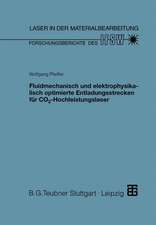 Fluidmechanisch und elektrophysikalisch optimierte Entladungsstrecken für CO2-Hochleistungslaser