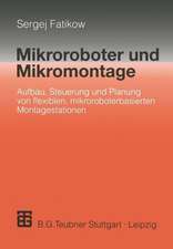 Mikroroboter und Mikromontage: Aufbau, Steuerung und Planung von flexiblen mikroroboterbasierten Montagestationen