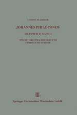 Johannes Philoponos: De opificio mundi