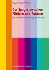 Der Spagat Zwischen Fordern Und Fordern: Unterrichten in Heterogenen Klassen