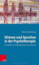 Stimme und Sprechen in der Psychotherapie