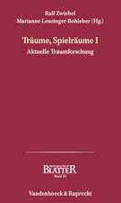 Traume, Spielraume I: Aktuelle Traumforschung