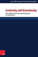 Continuity and Discontinuity