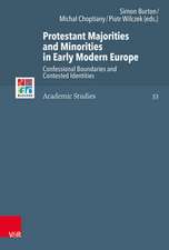 Protestant Majorities and Minorities in Early Modern Europe