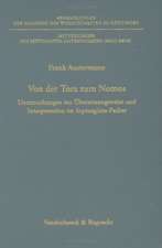 Von Der Tora Zum Nomos: Untersuchungen Zur Ubersetzungsweise Und Interpretation Im Septuaginta-Psalter