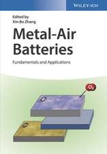 Metal–Air Batteries – Fundamentals and Applications