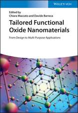 Tailored Functional Oxide Nanomaterials – From Design to Multi–Purpose Applications