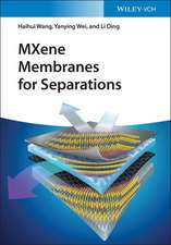 MXene Membranes for Separations