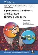 Open Access Databases and Datasets for Drug Discovery