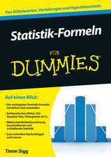 Statistik–Formeln für Dummies