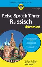 Reise–Sprachführer Russisch für Dummies 2e