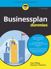 Businessplan für Dummies 6e