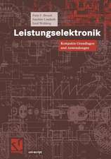 Leistungselektronik: Kompakte Grundlagen und Anwendungen