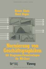 Normierung von Geschäftsgraphiken: 100 Diagramm-Formatvorlagen für MS-Chart