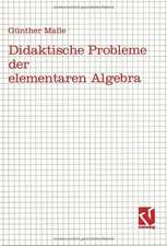 Didaktische Probleme der elementaren Algebra