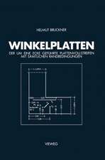 Winkelplatten: Der um Eine Ecke Geführte Plattenvollstreifen mit Sämtlichen Randbedingungen