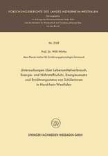 Untersuchungen über Lebensmittelverbrauch, Energie- und Nährstoffzufuhr, Energieumsatz und Ernährungsstatus von Schülerinnen in Nordrhein-Westfalen