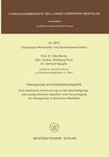 Altersgrenze und Arbeitsmarktpolitik: Eine empirische Untersuchung zu den beschäftigungs- und sozialpolitischen Aspekten einer Vorverlegung der Altersgrenze in Nordrhein-Westfalen