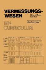 Vermessungswesen: Ein Curriculum