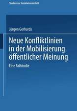 Neue Konfliktlinien in der Mobilisierung öffentlicher Meinung: Eine Fallstudie