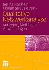 Qualitative Netzwerkanalyse: Konzepte, Methoden, Anwendungen