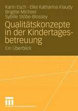 Qualitätskonzepte in der Kindertagesbetreuung: Ein Überblick