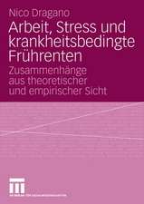 Arbeit, Stress und krankheitsbedingte Frührenten: Zusammenhänge aus theoretischer und empirischer Sicht