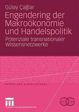 Engendering der Makroökonomie und Handelspolitik