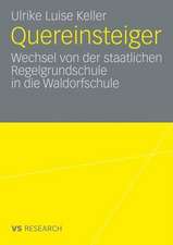 Quereinsteiger: Wechsel von der staatlichen Regelgrundschule in die Waldorfschule