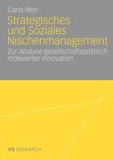 Strategisches und soziales Nischenmanagement: Zur Analyse gesellschaftspolitisch motivierter Innovation