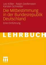 Die Mitbestimmung in der Bundesrepublik Deutschland: Eine Einführung