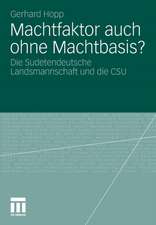 Machtfaktor auch ohne Machtbasis?